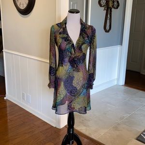Multi color lightweight tunic